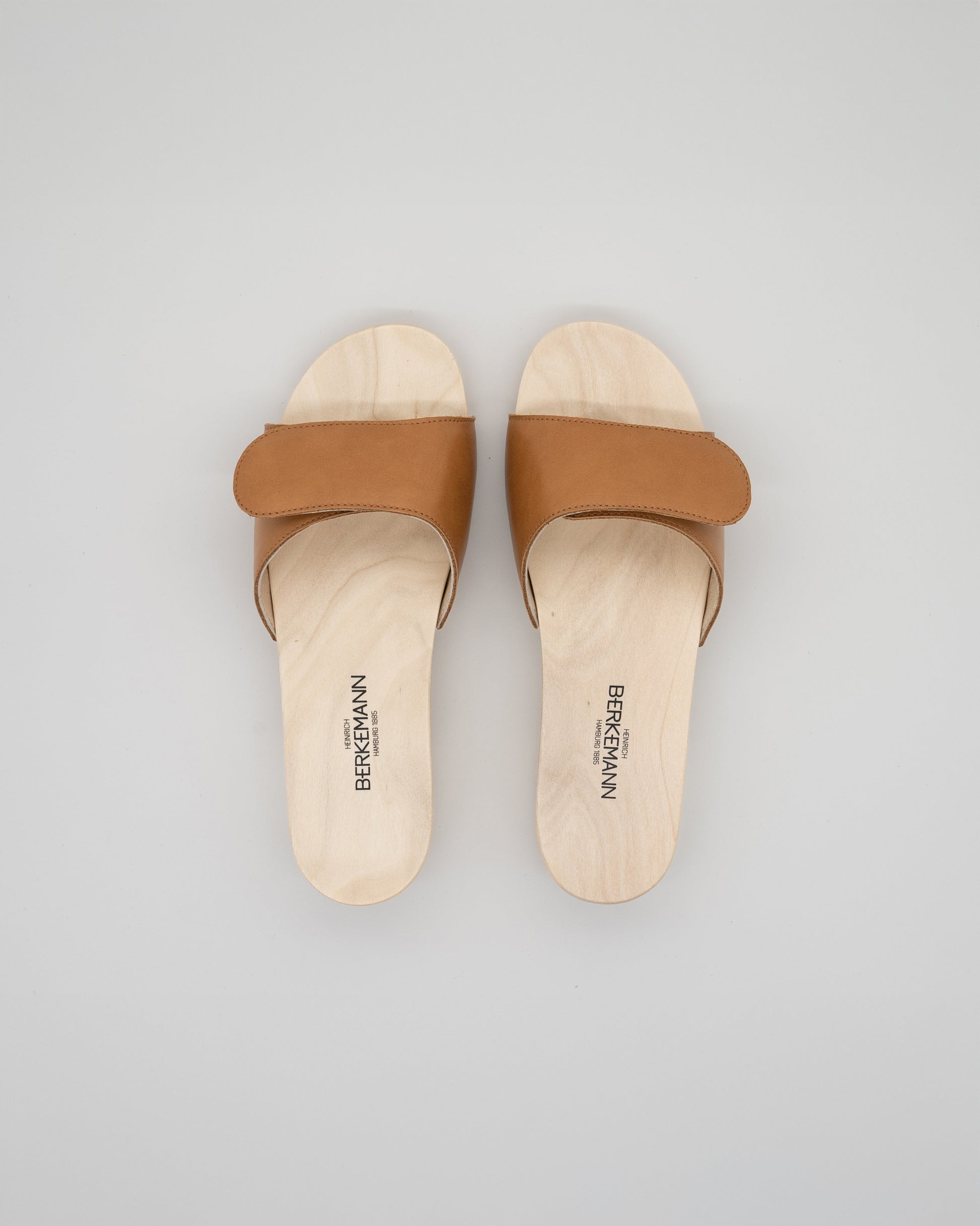 Heel 59 Velcro Natural Caramel