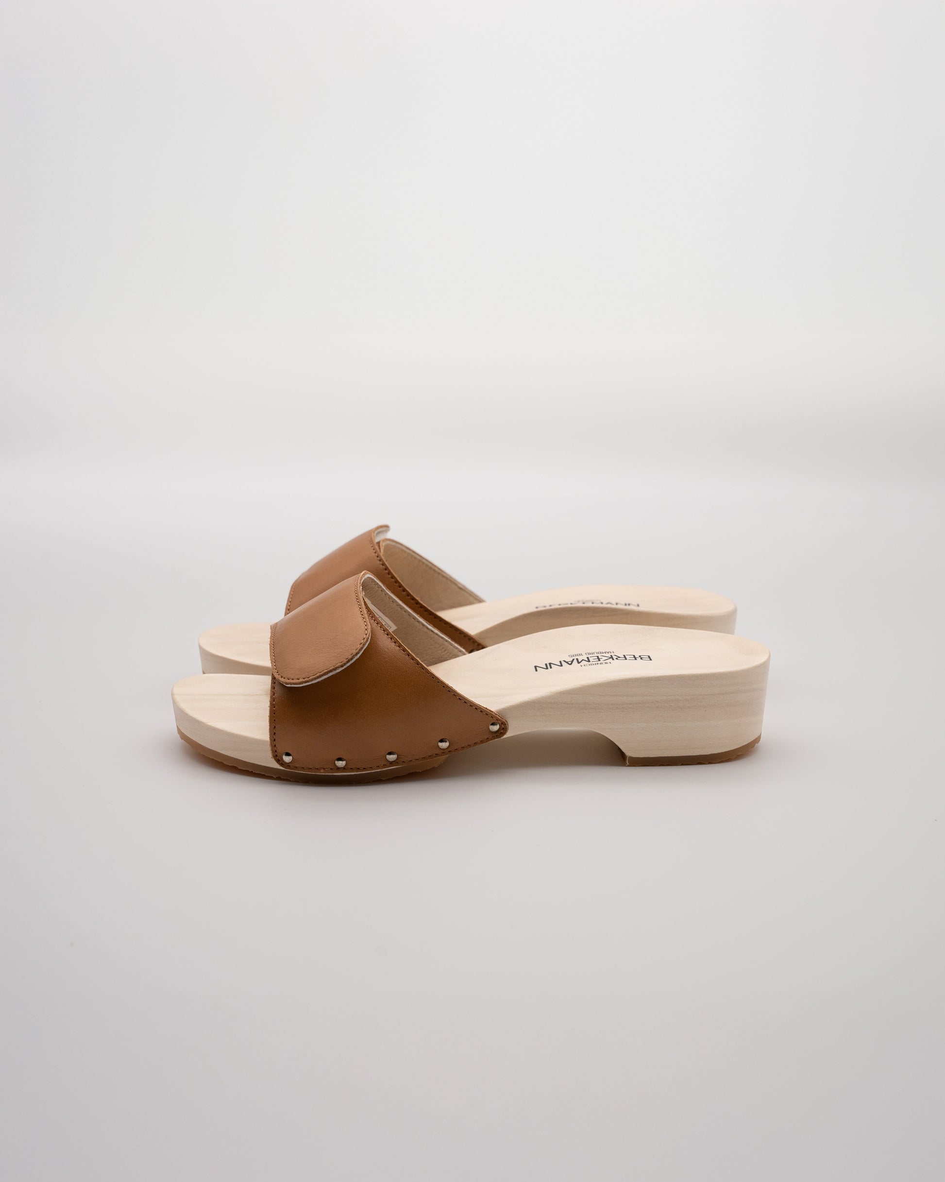 Heel 59 Velcro Natural Caramel