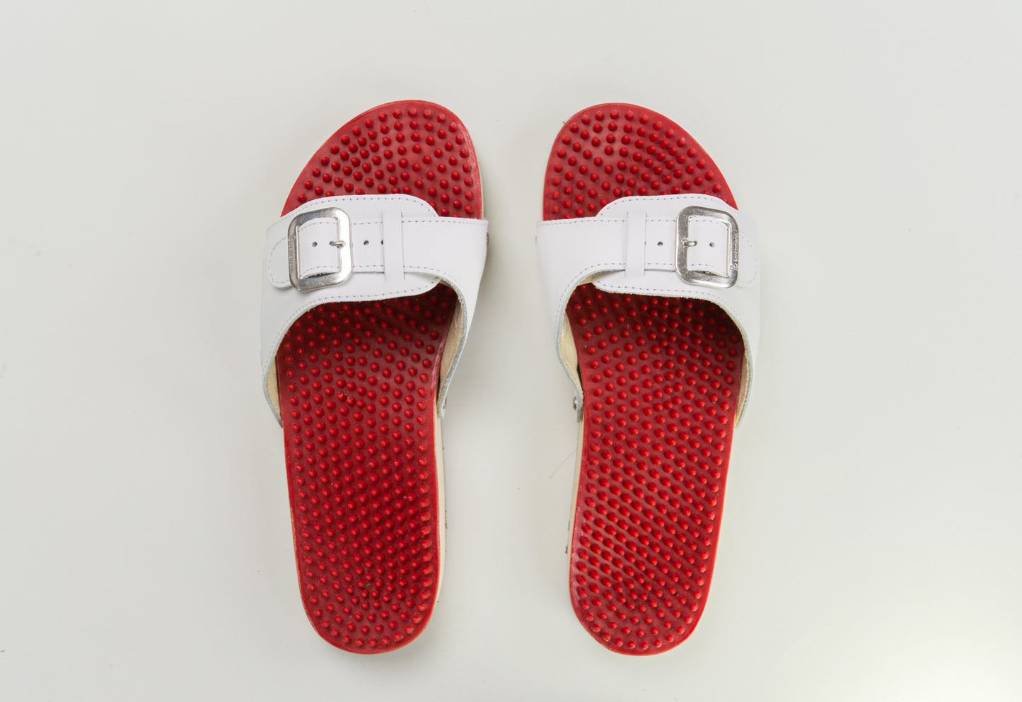 Noppen-Sandal white