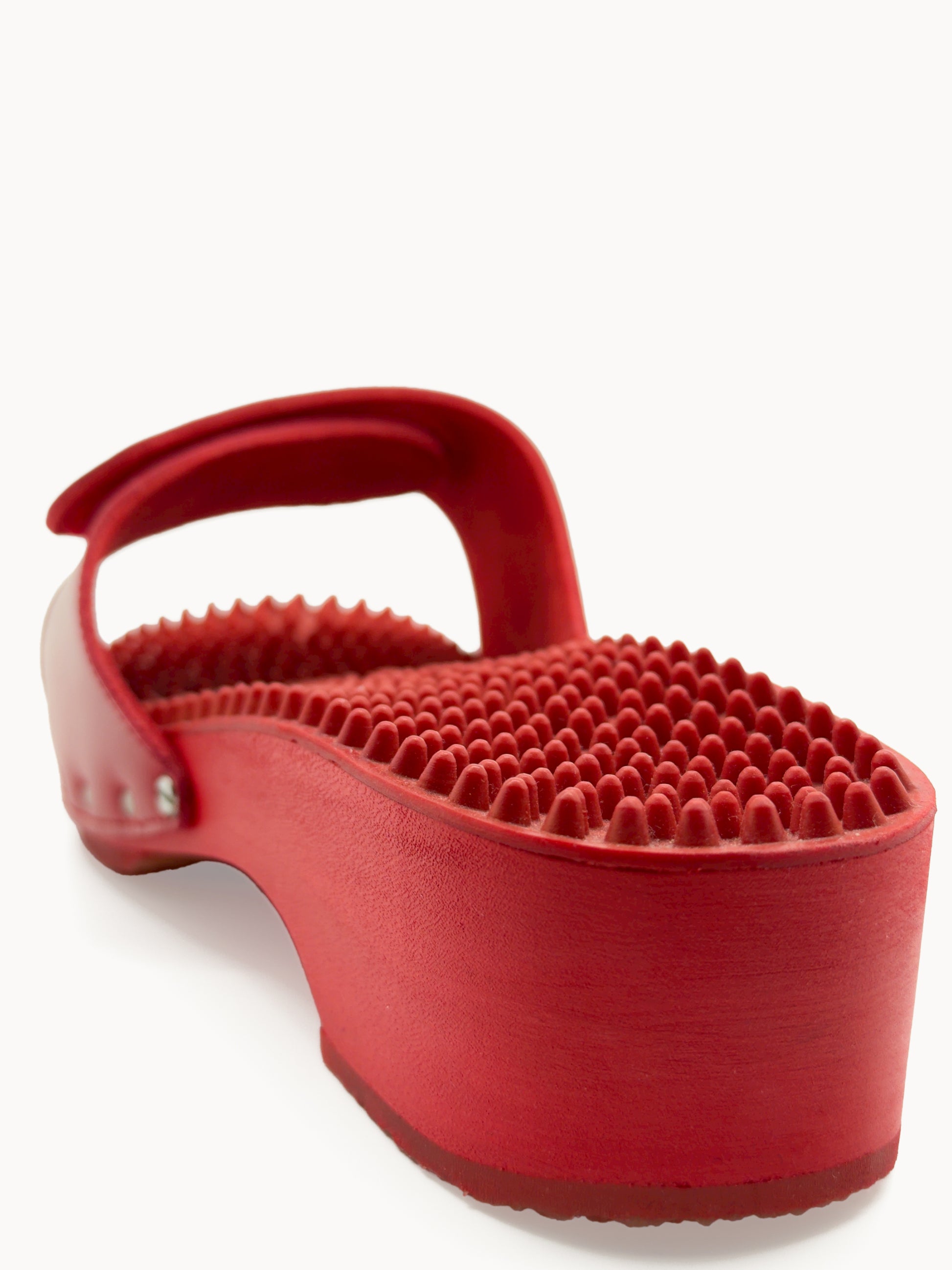 Noppe 78 Absatz Mono Klett Rot