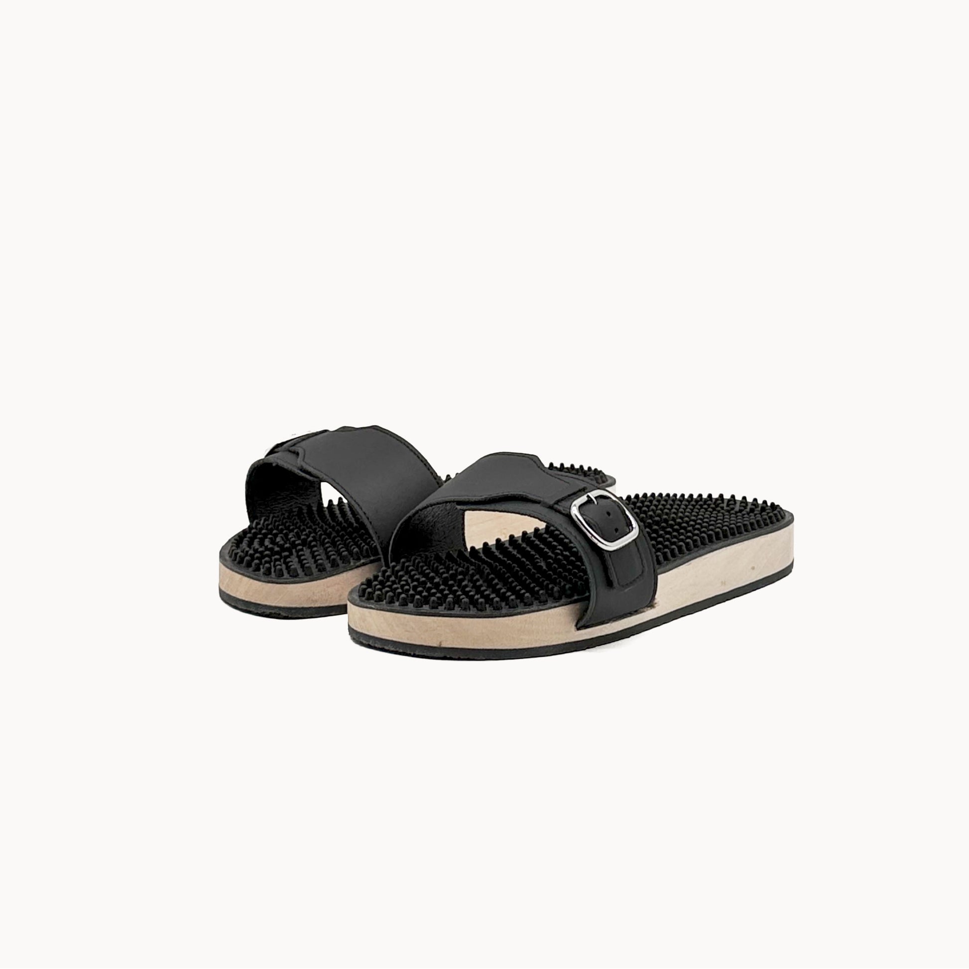 Noppe 78 Natur Schwarz