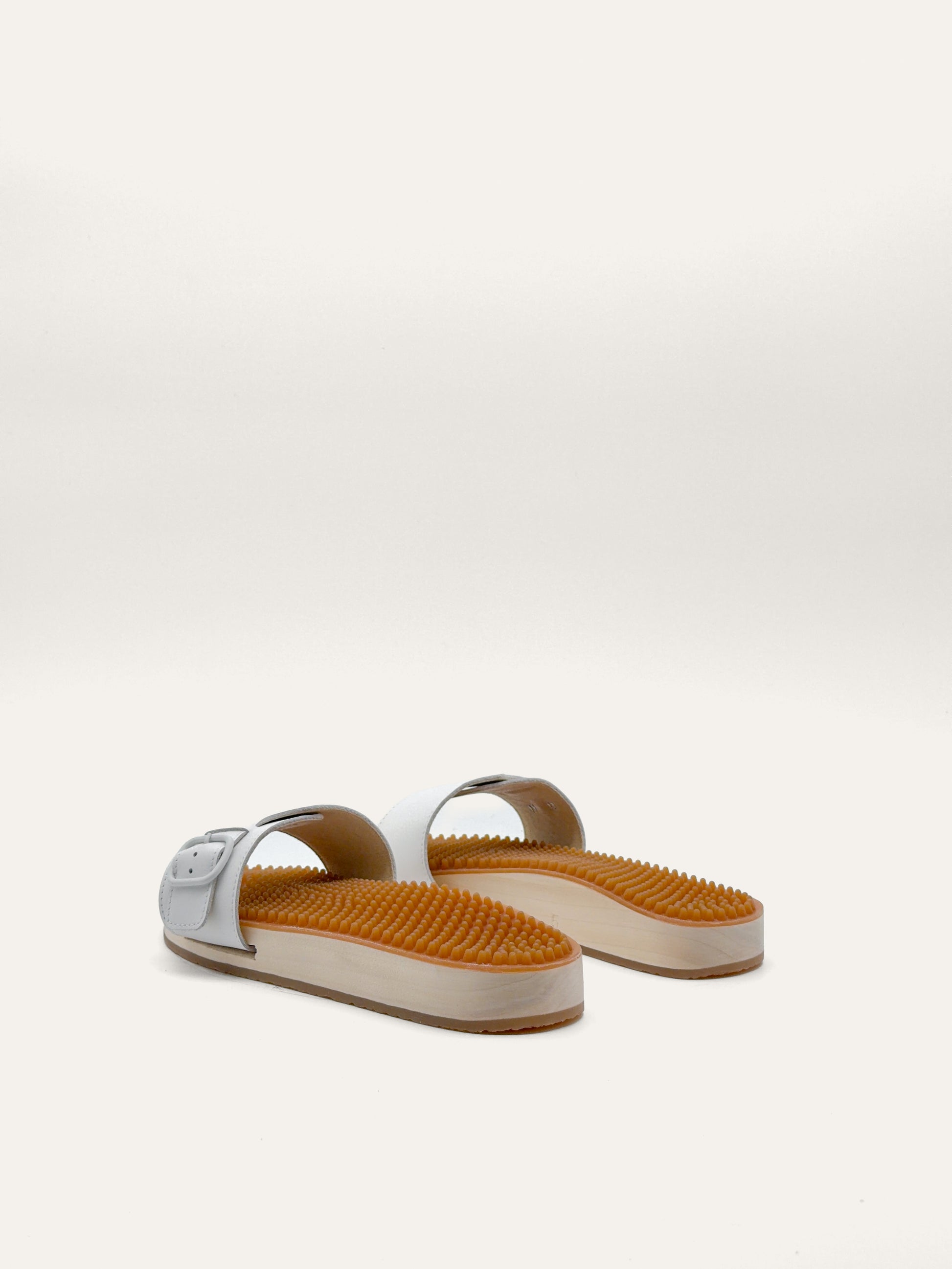 Noppe 78 Natur Duo Weiß/Caramel