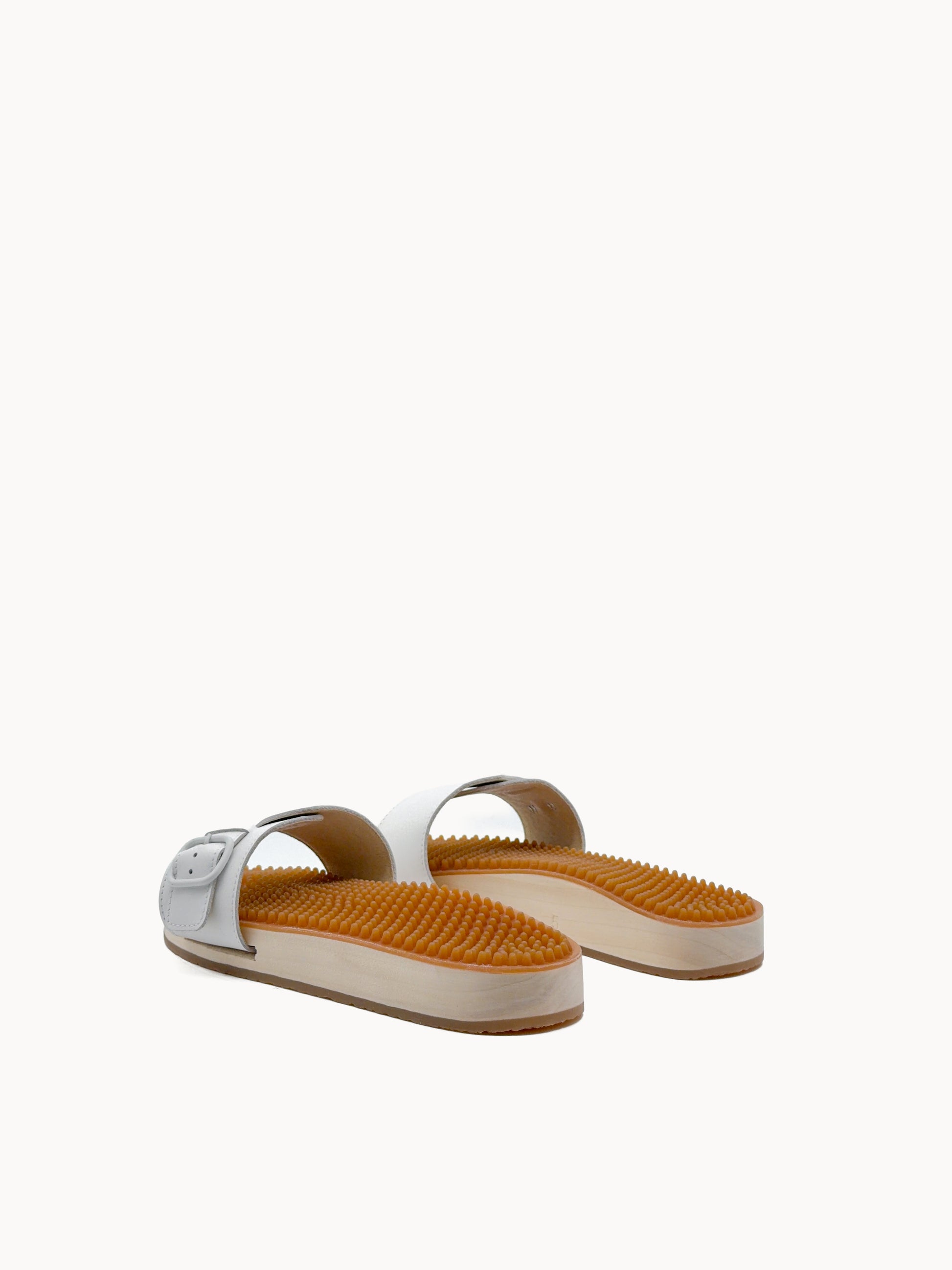 Noppe 78 Natur Duo Weiß/Caramel