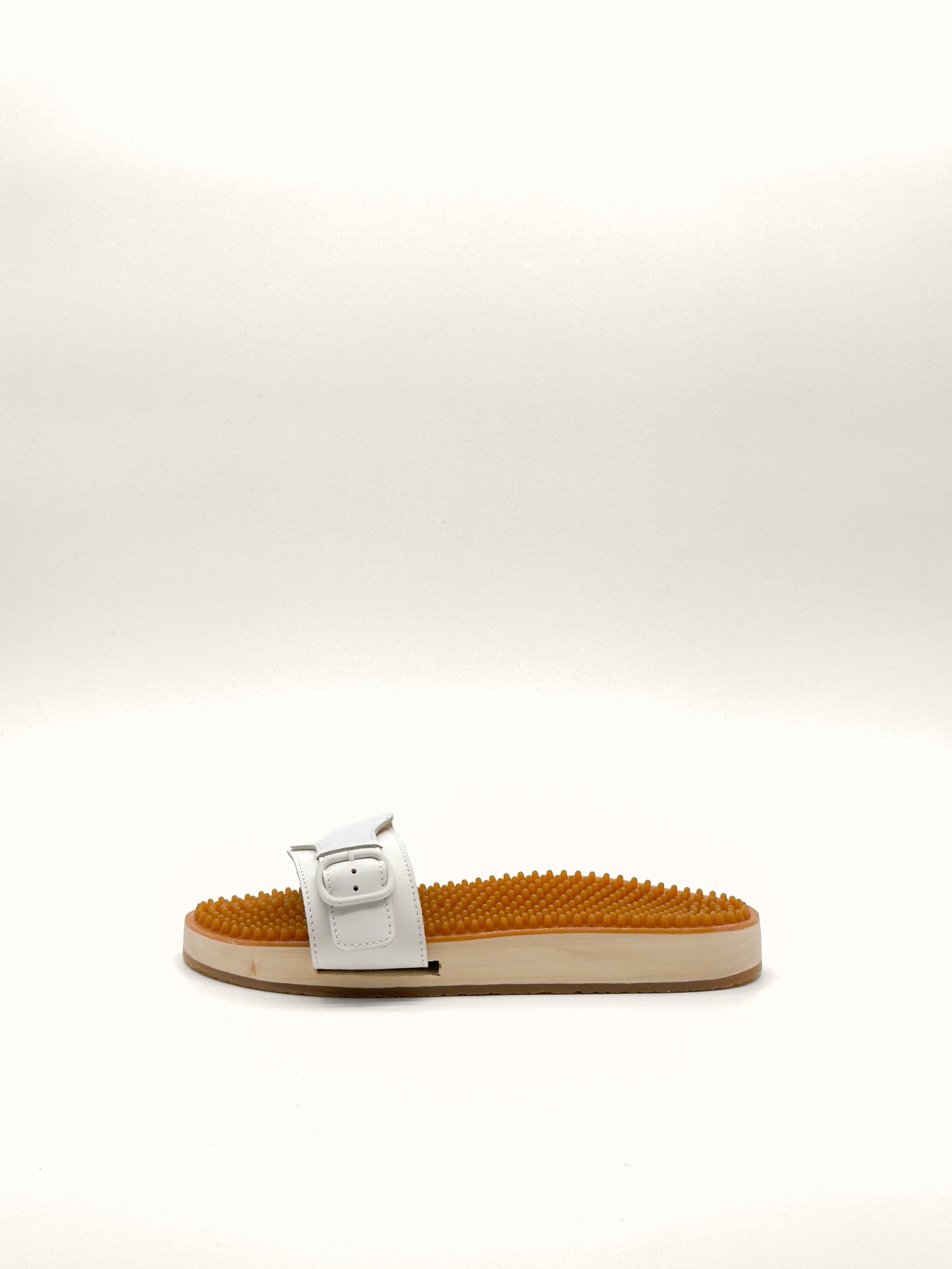 Noppe 78 Natur Duo Weiß/Caramel