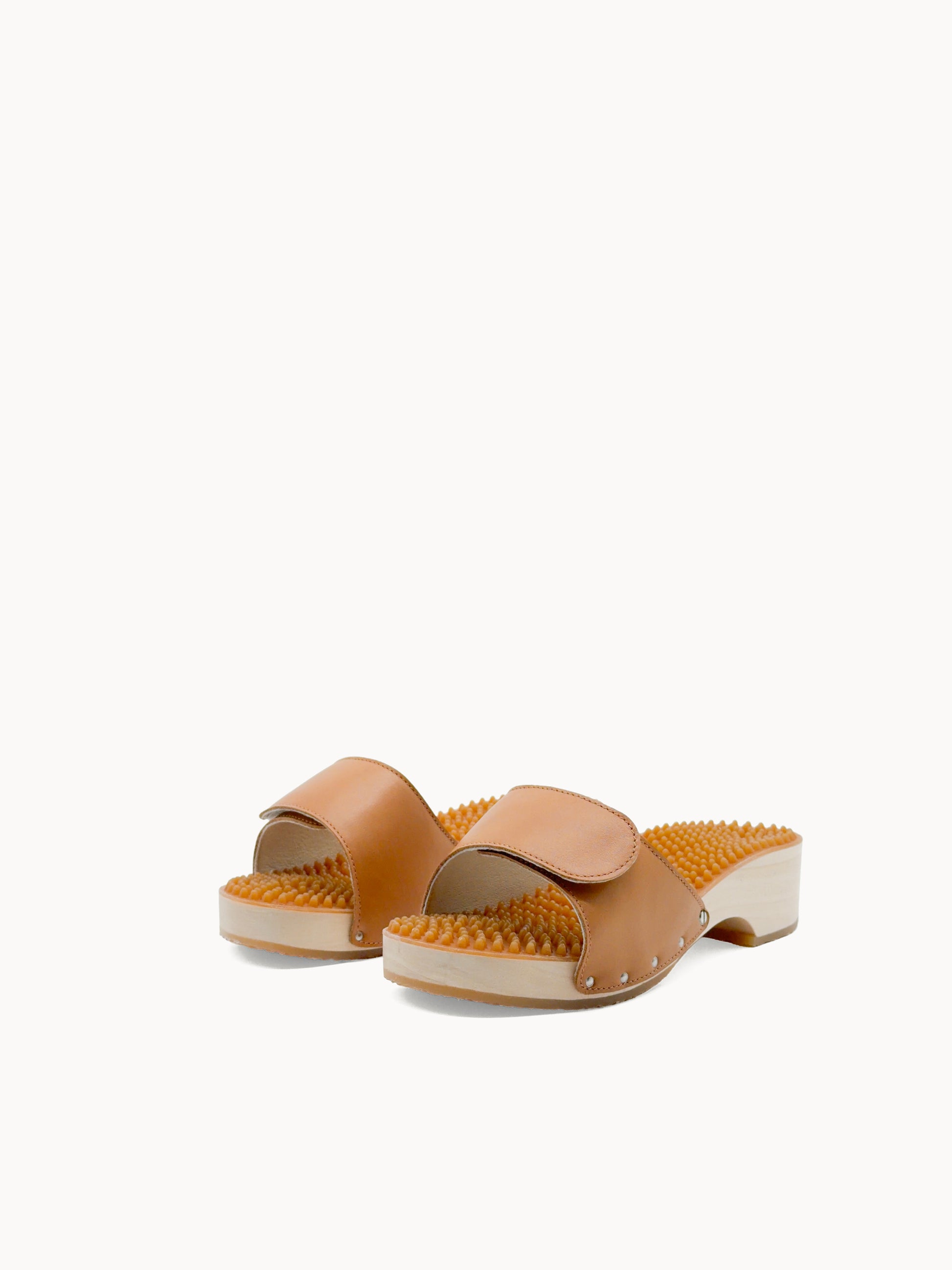 Noppe 78 Absatz Natur Klett Caramel