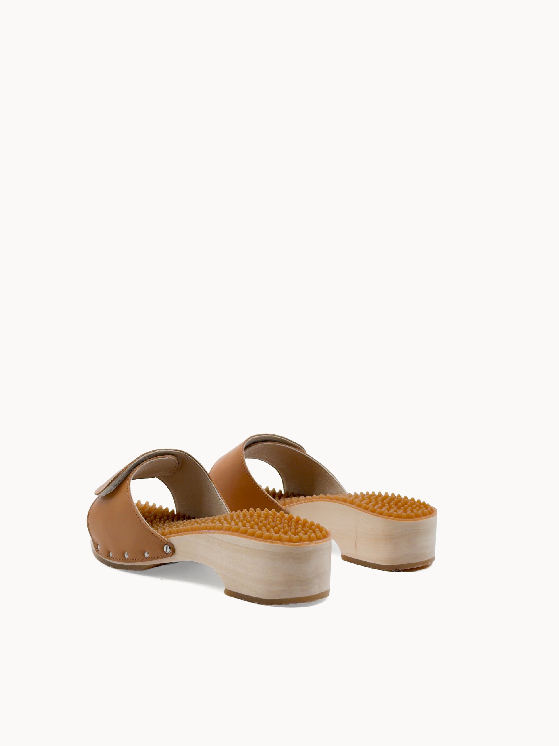 Noppe 78 Absatz Natur Klett Caramel