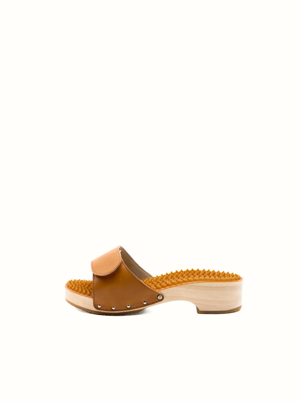 Noppe 78 Absatz Natur Klett Caramel