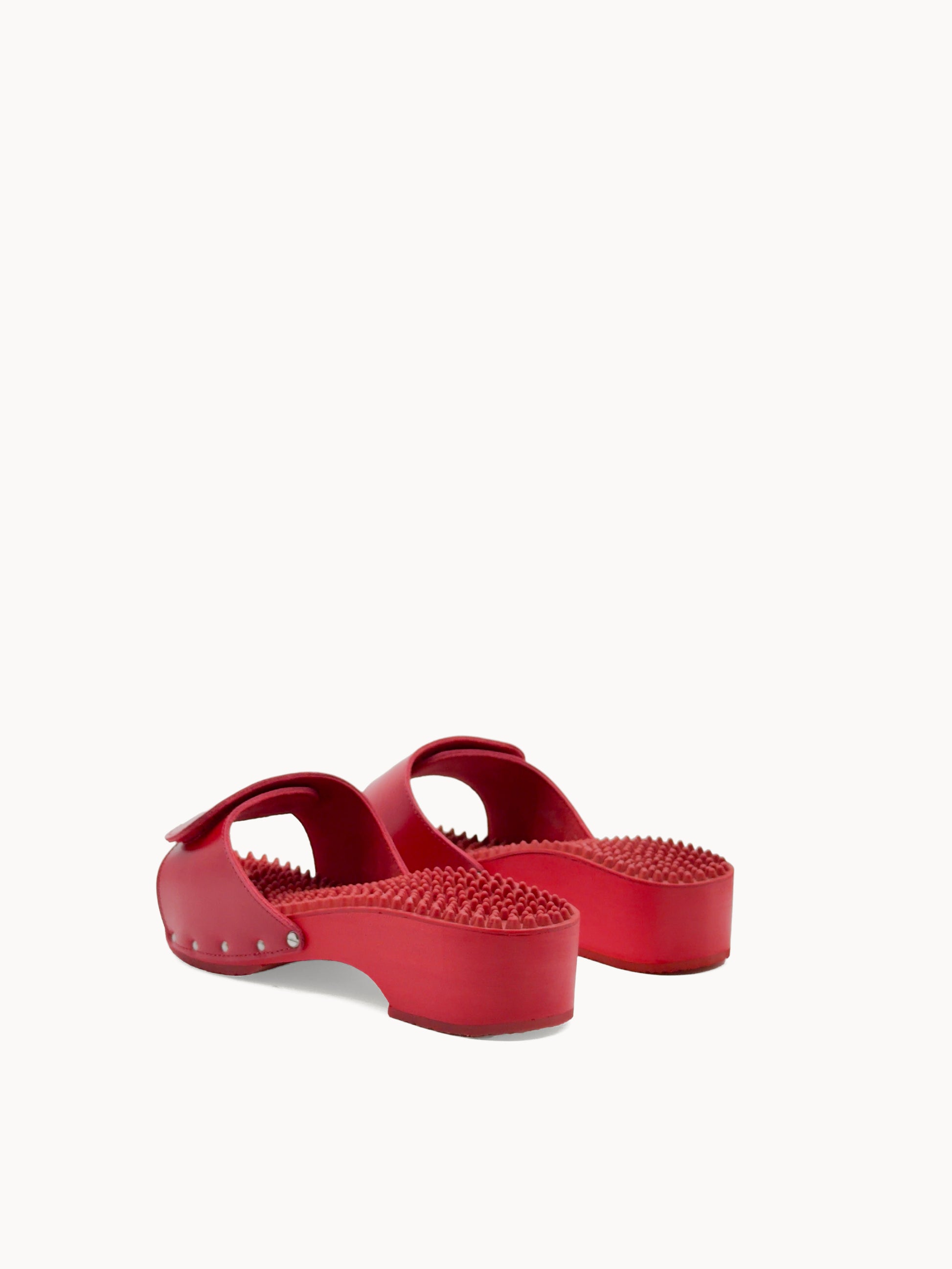 Noppe 78 Absatz Mono Klett Rot