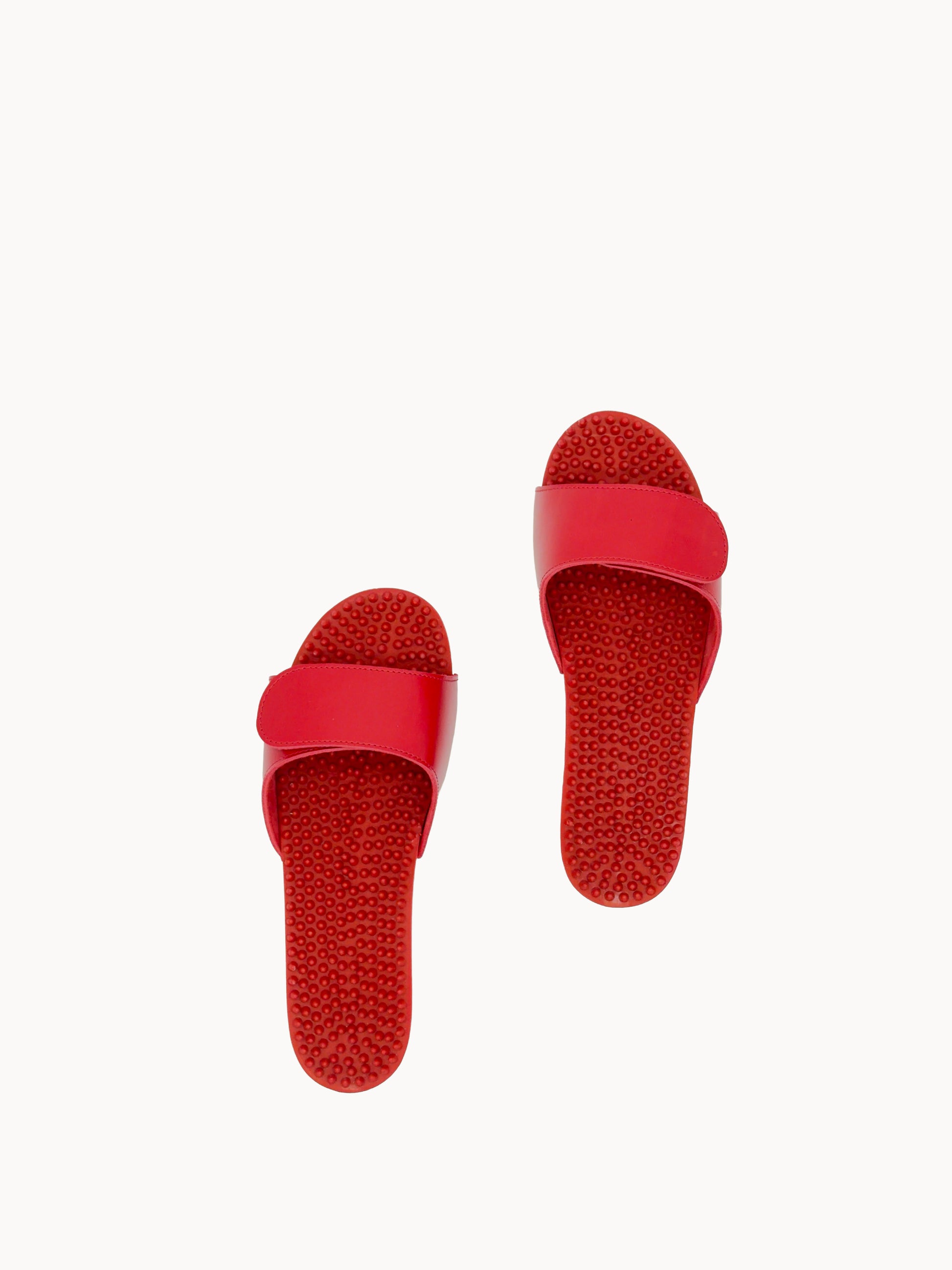 Noppe 78 Absatz Mono Klett Rot