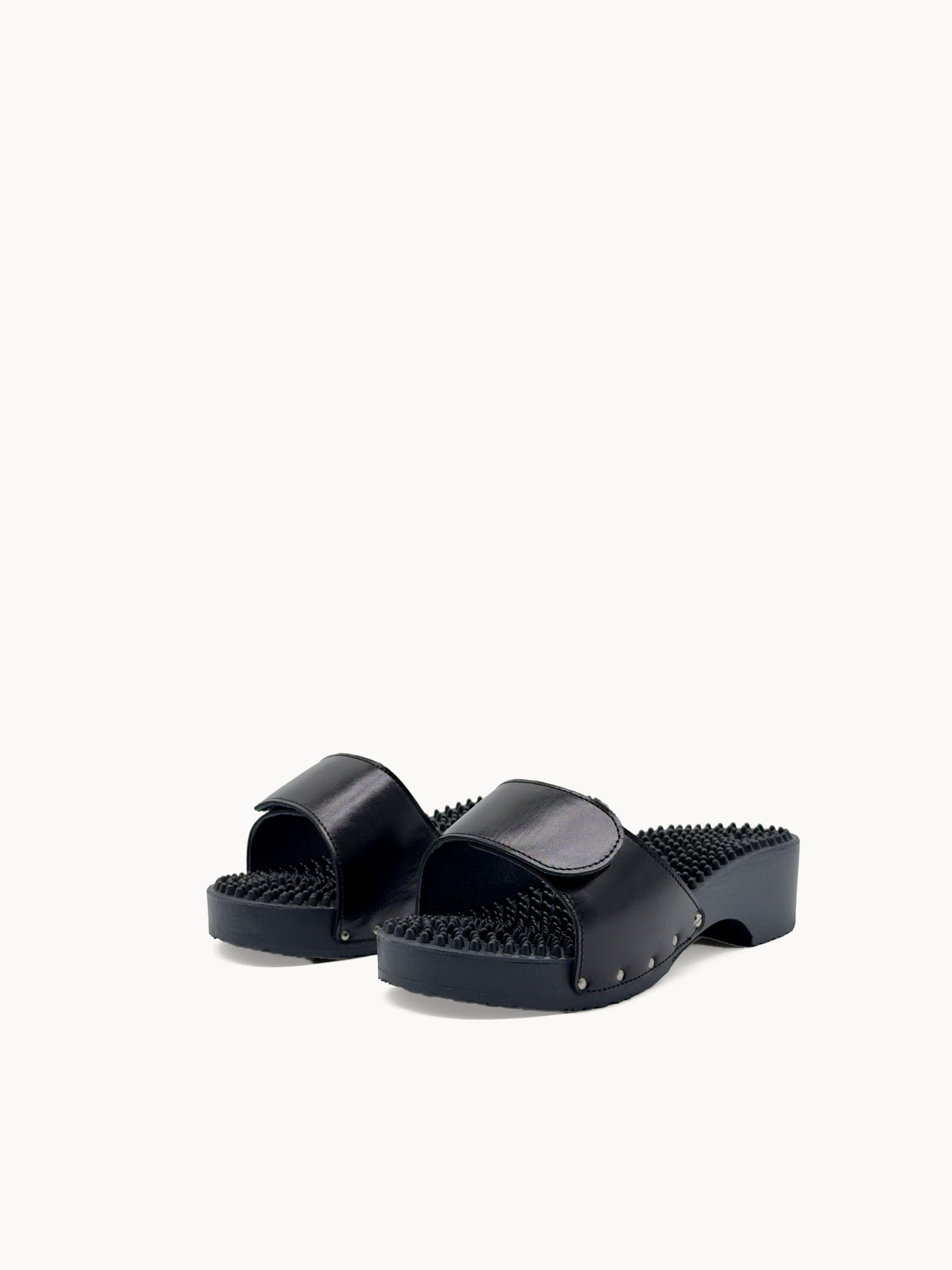 Noppe 78 Absatz Mono Klett Schwarz