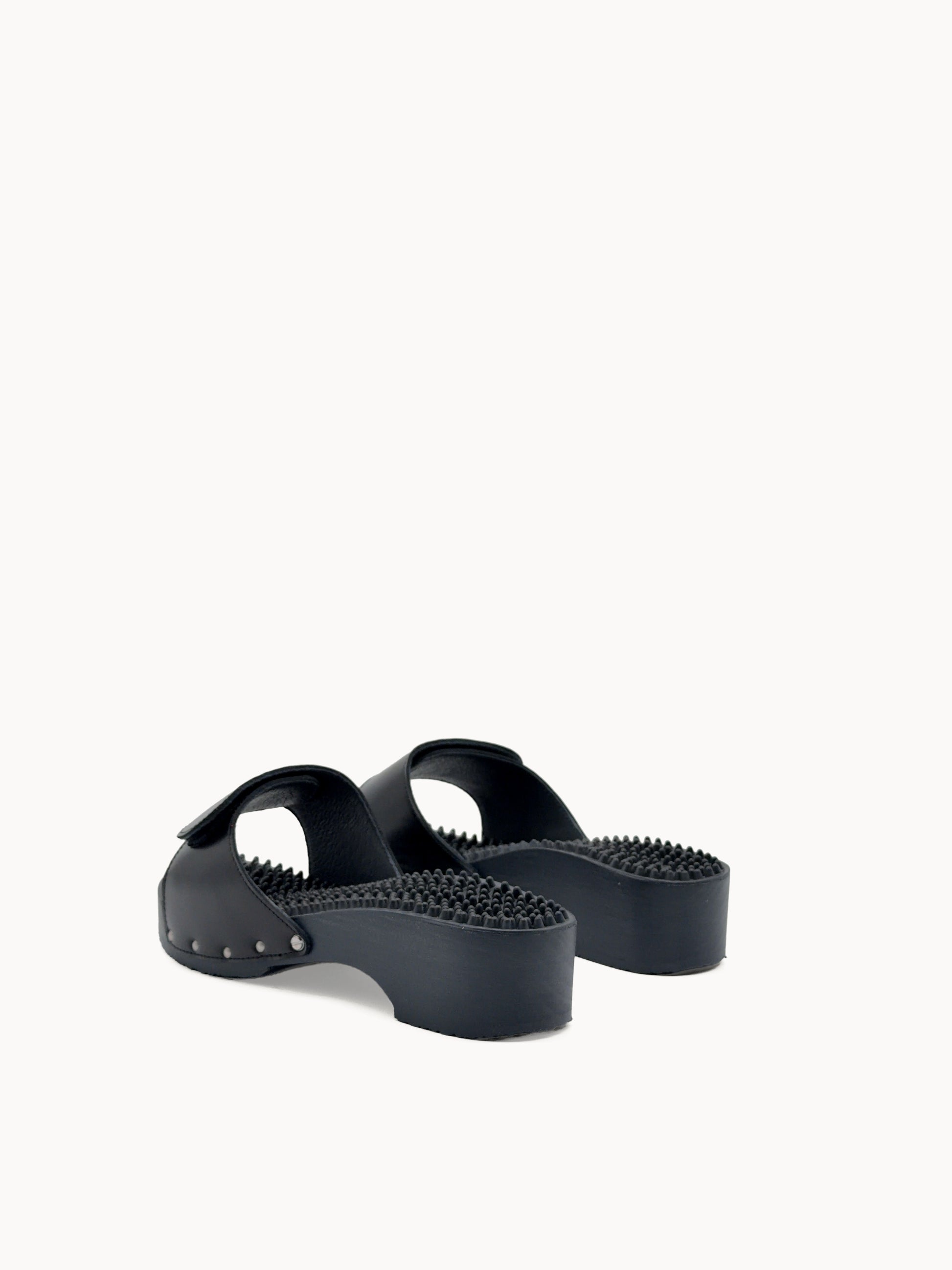 Noppe 78 Absatz Mono Klett Schwarz