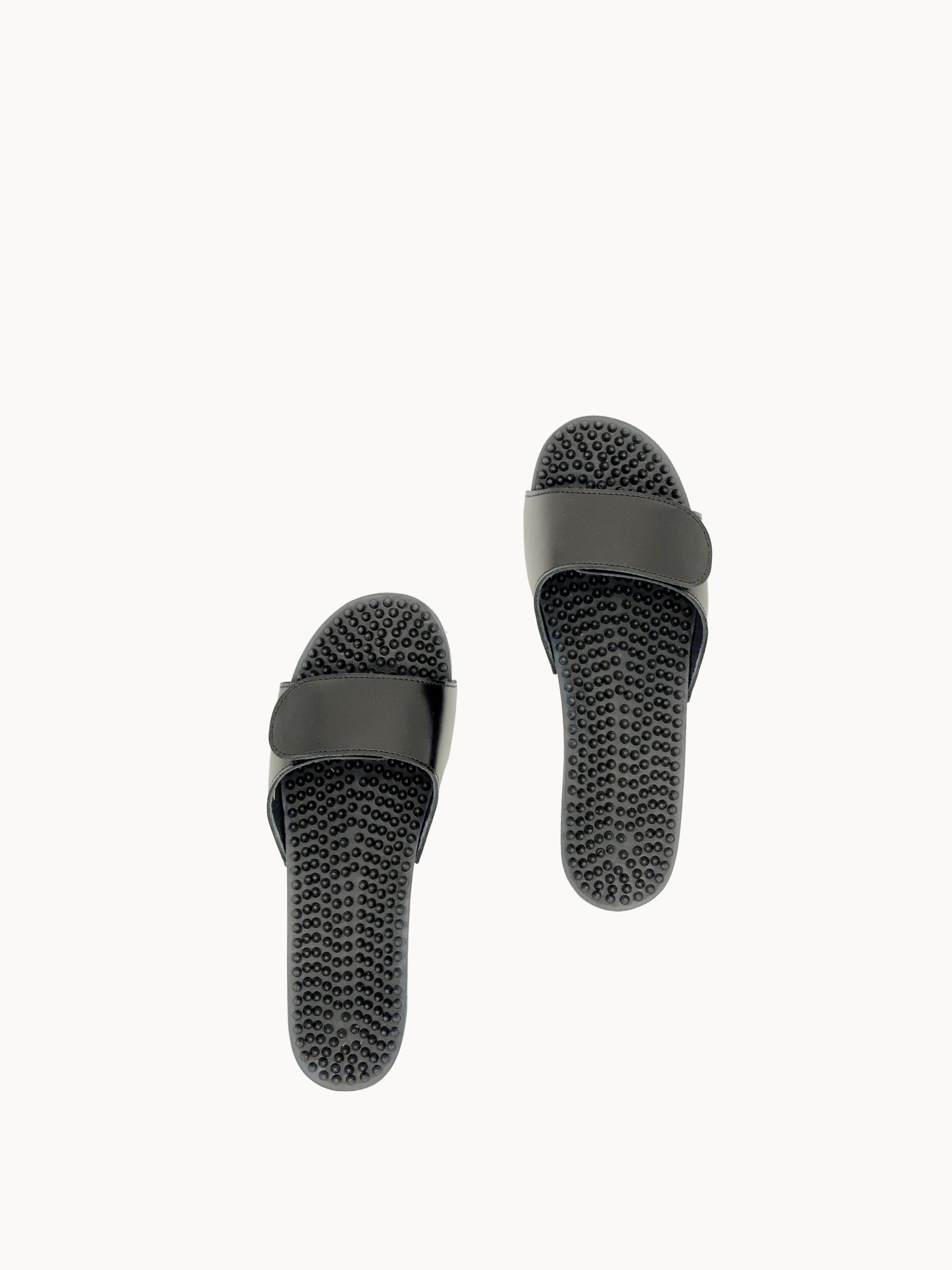 Noppe 78 Absatz Mono Klett Schwarz