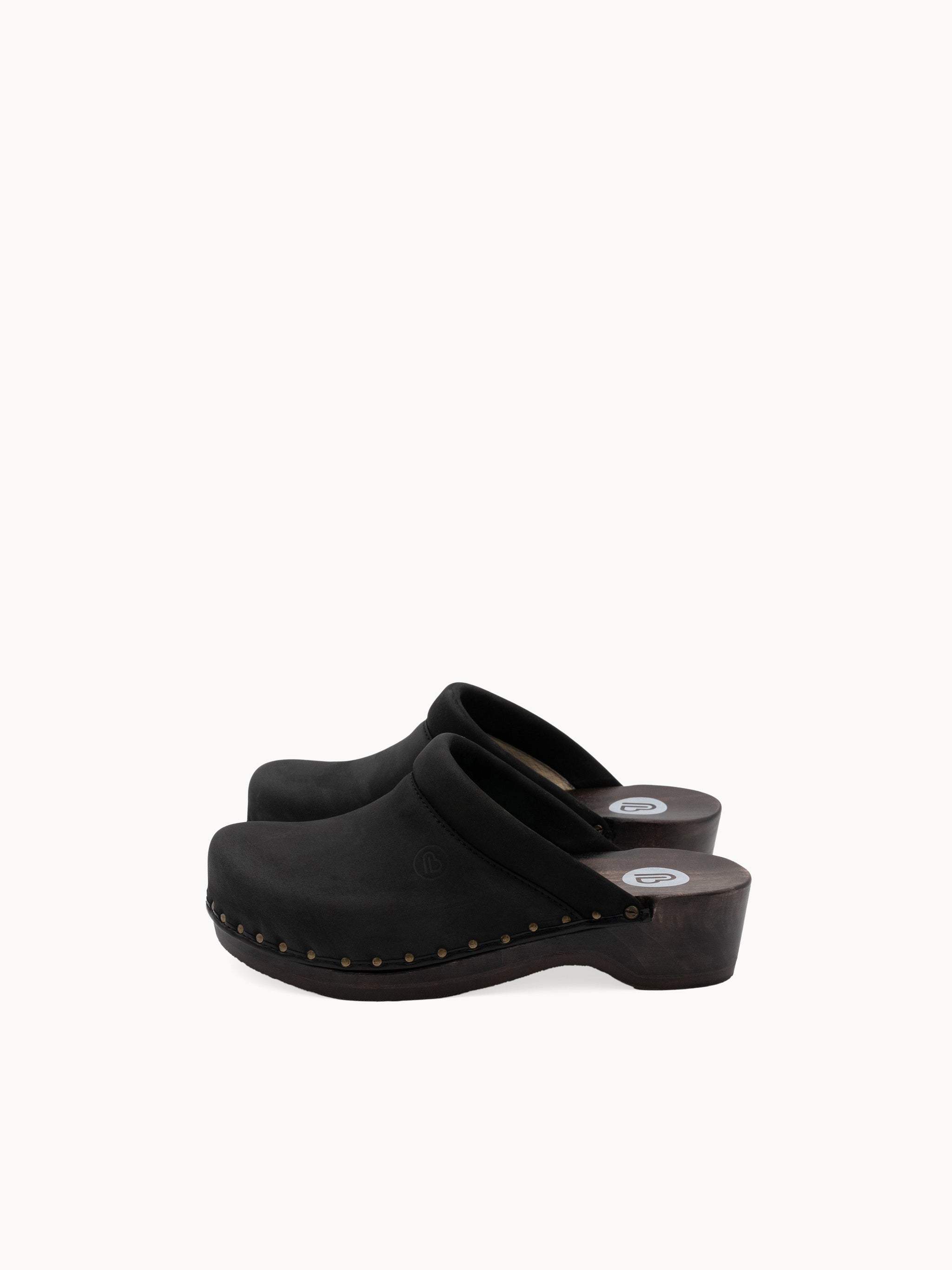 Soft-Toeffler Nubuk Schwarz