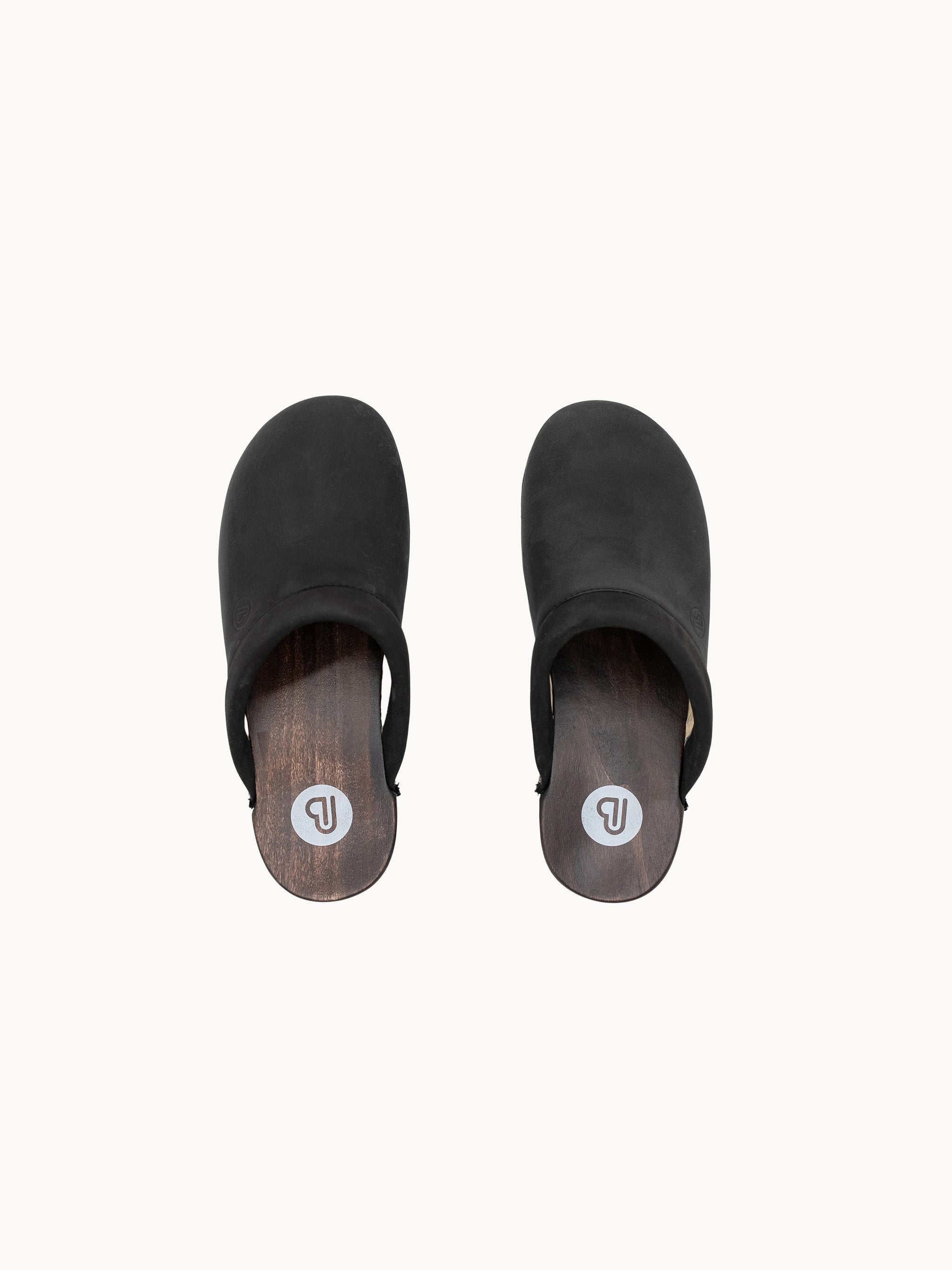 Soft-Toeffler Nubuk Schwarz