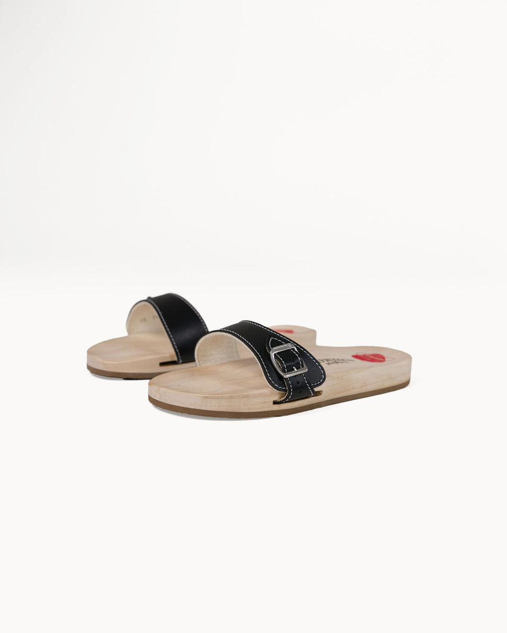 Original Sandale Kalbsleder Schwarz