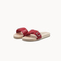 Sandale 57 Natur Rot – Red