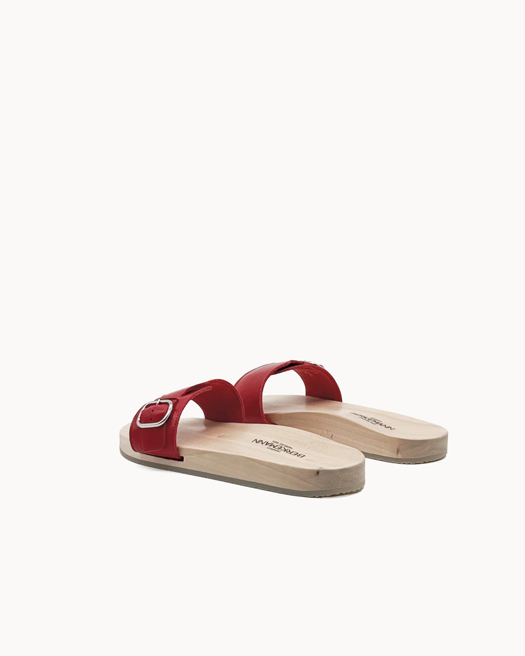 Sandale 57 Natur Rot