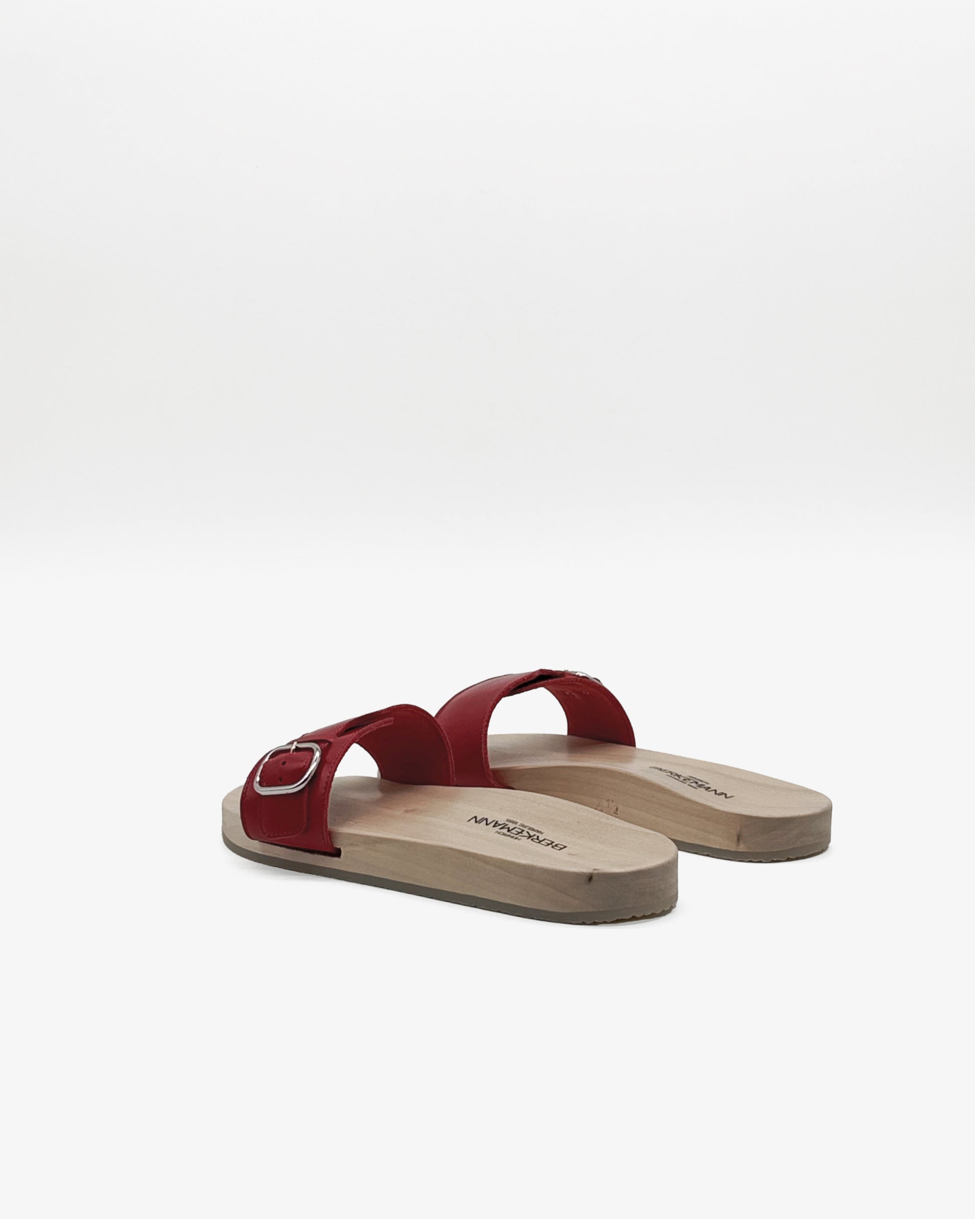 Sandale 57 Natur Rot