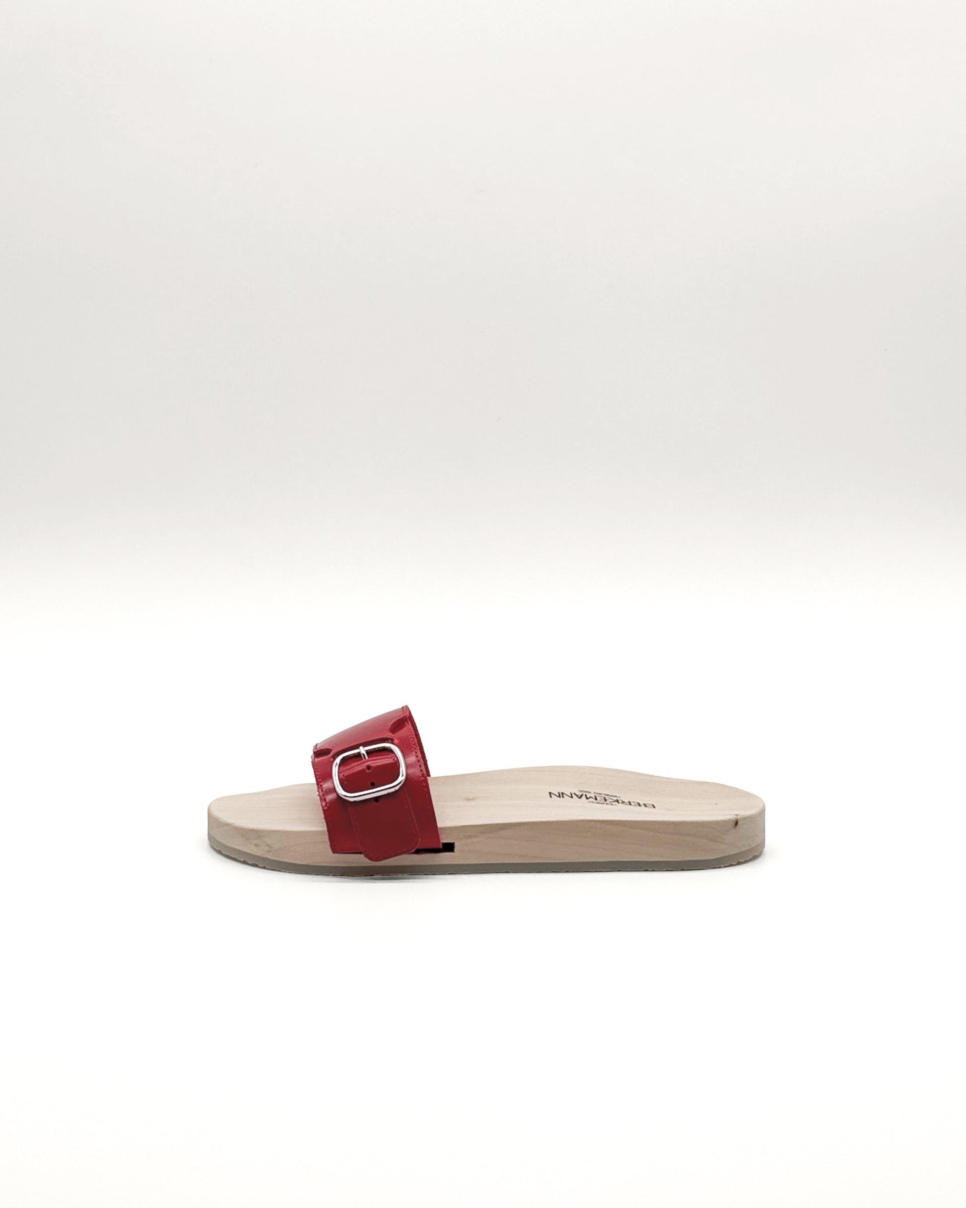 Sandale 57 Natur Rot