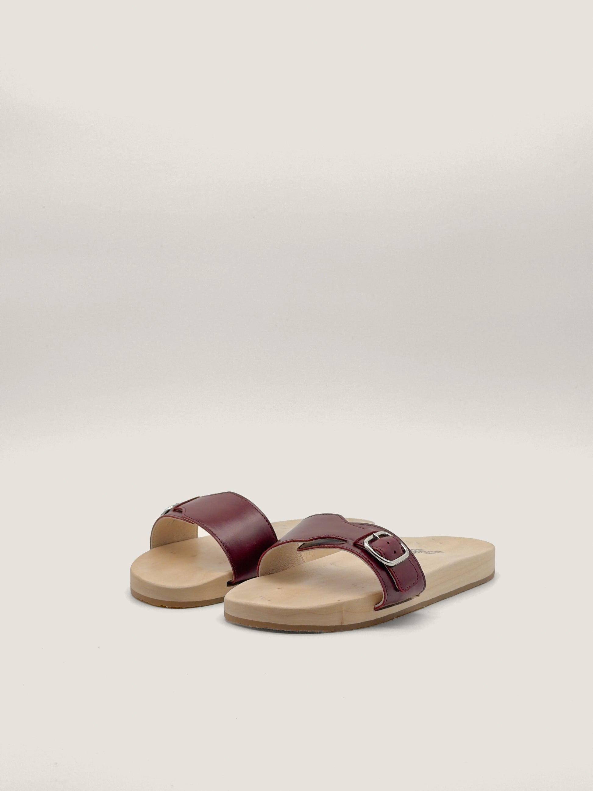 Sandale 57 Natur Bordeaux