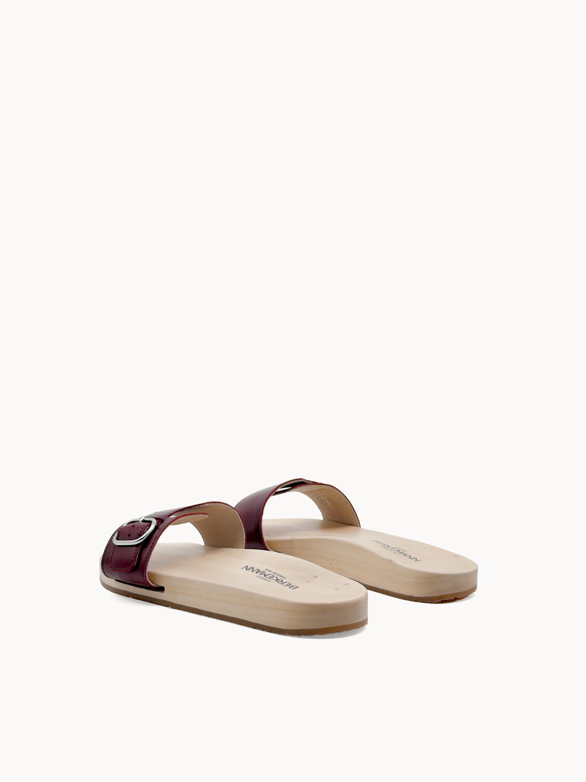 Sandale 57 Natur Bordeaux