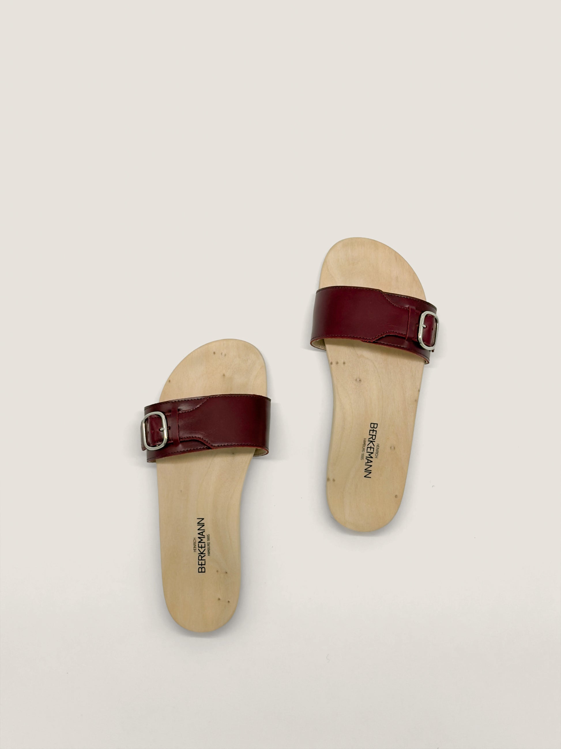Sandale 57 Natur Bordeaux