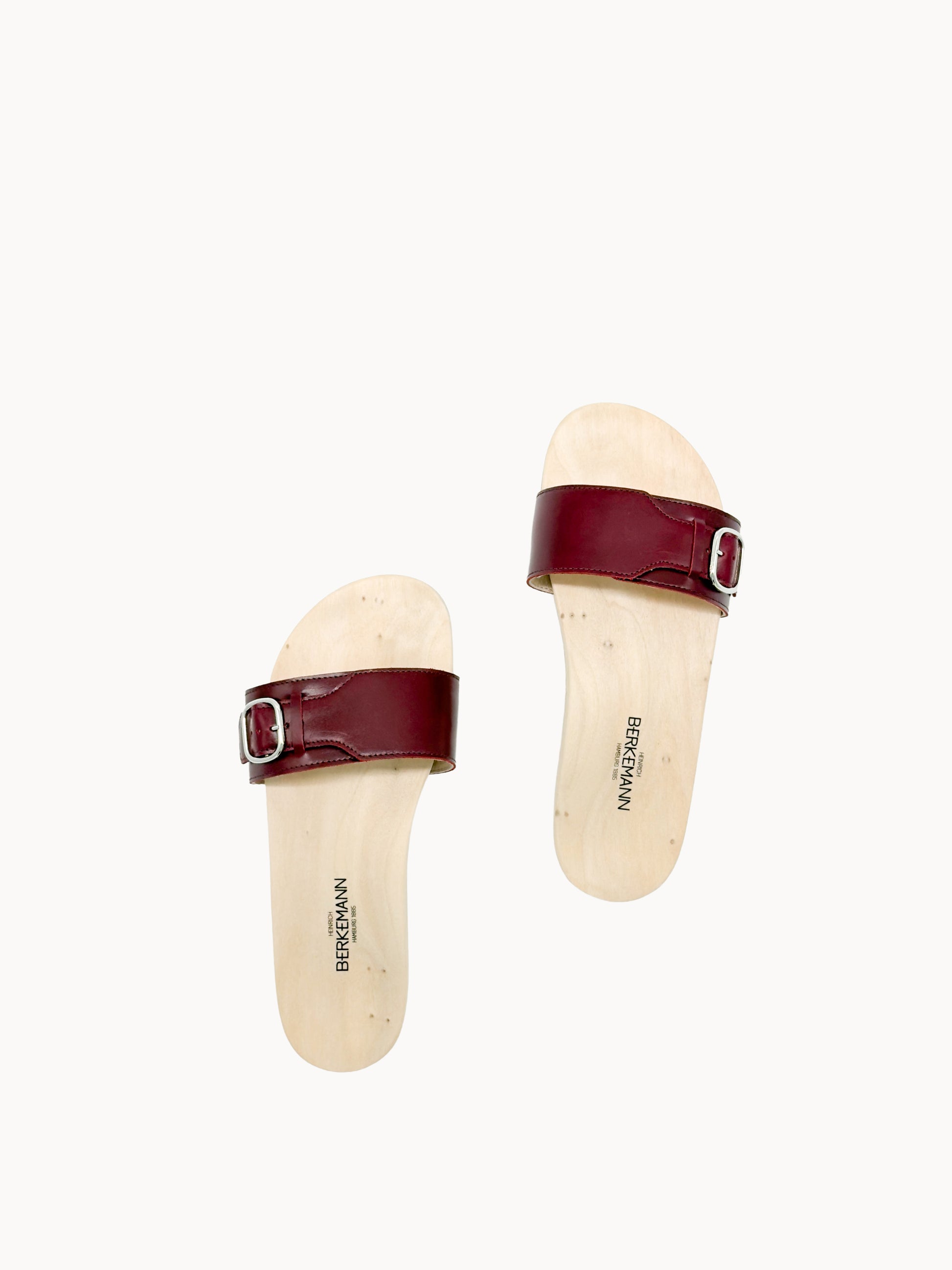 Sandale 57 Natur Bordeaux