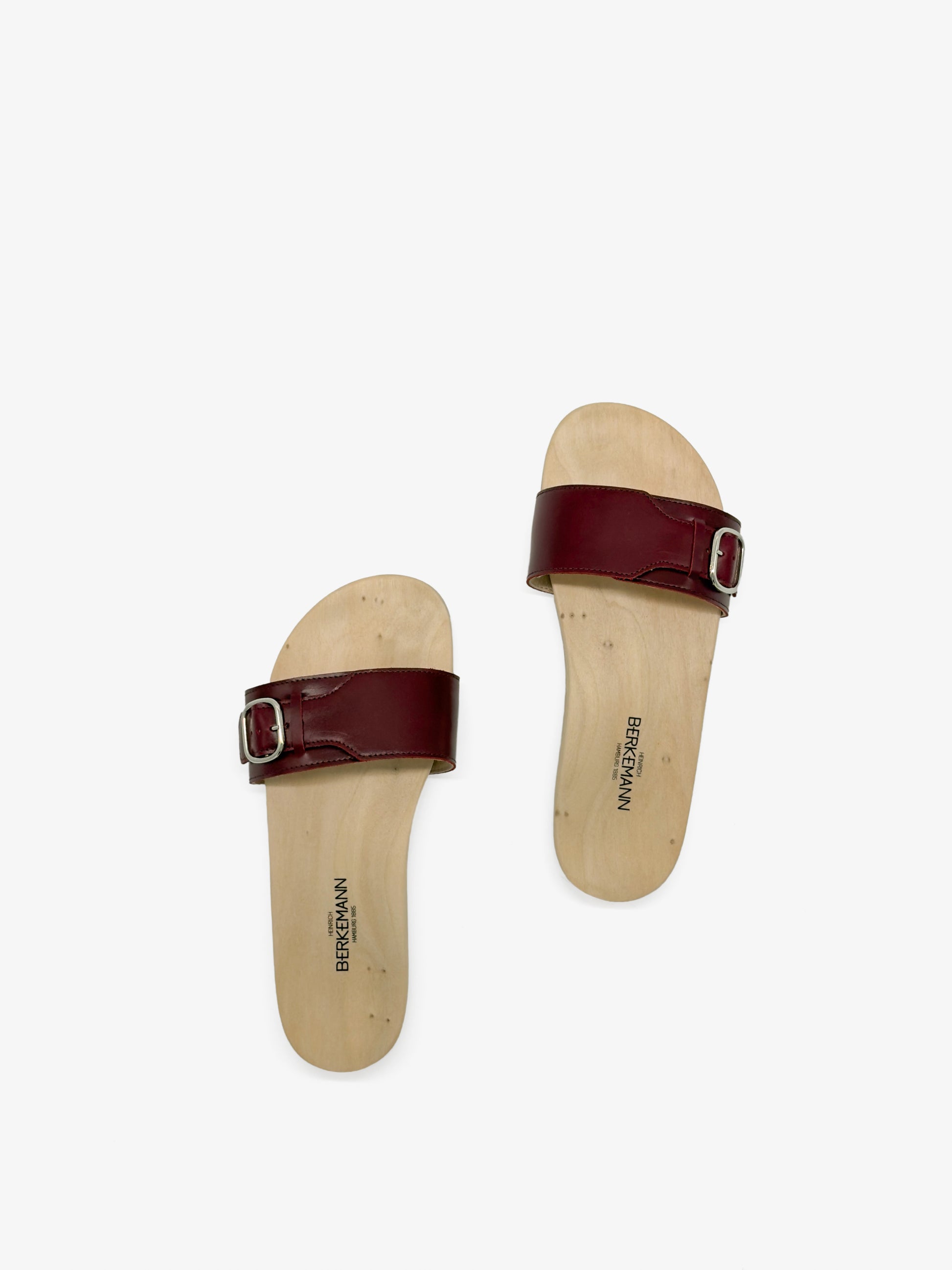 Sandale 57 Natur Bordeaux