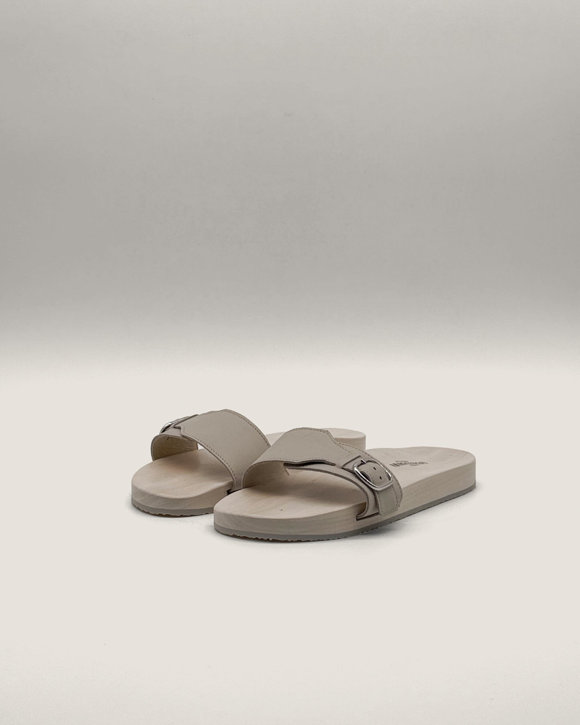 Sandale 57 Natur Cremeweiß