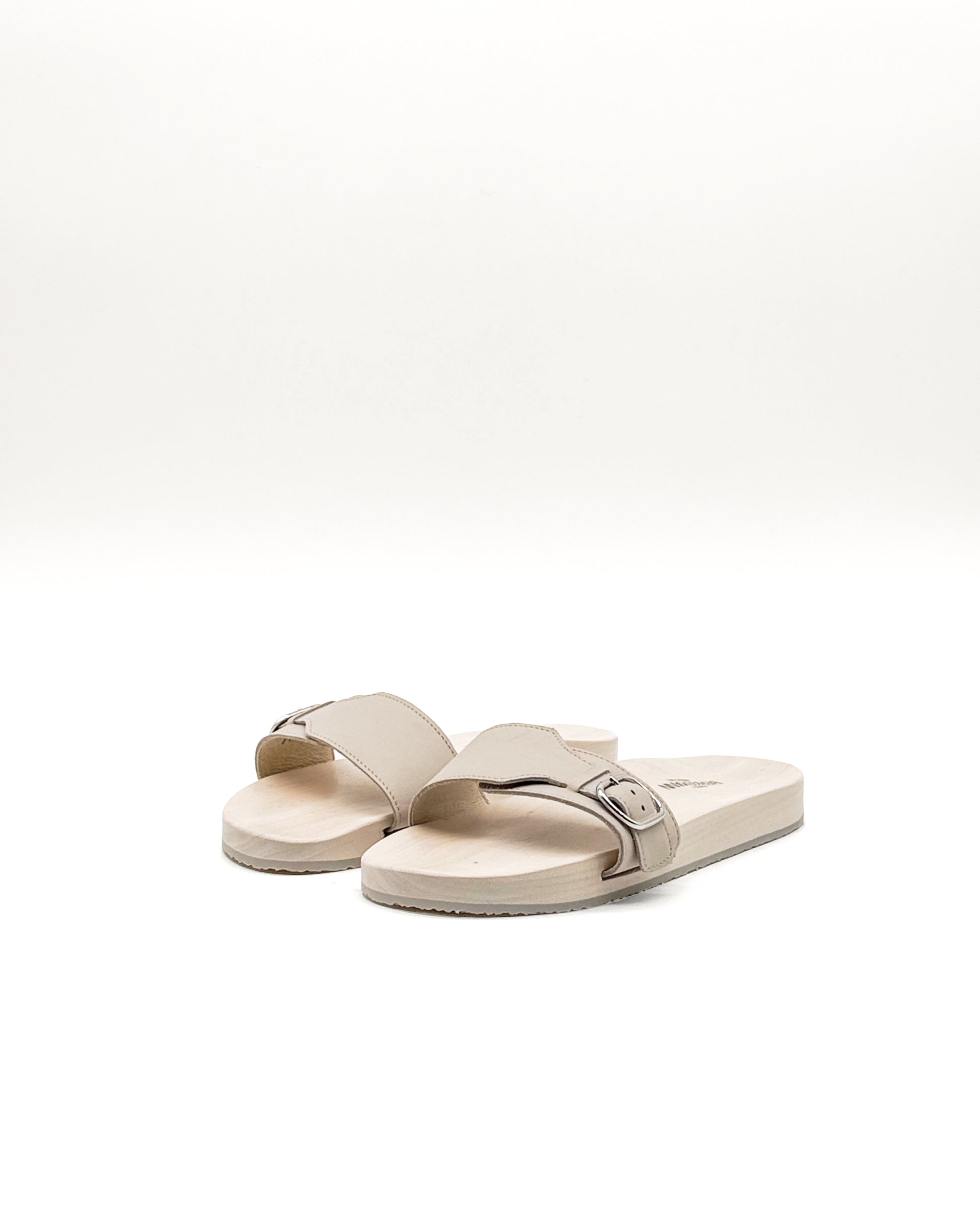 Sandale 57 Natur Cremeweiß