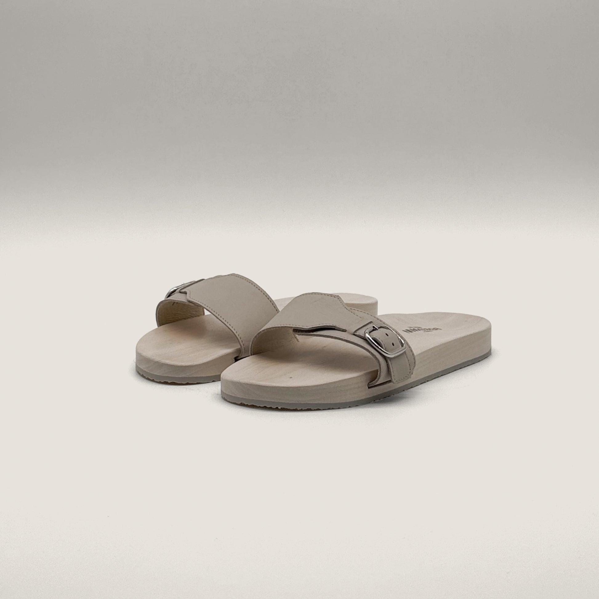 Sandale 57 Natur Cremeweiß